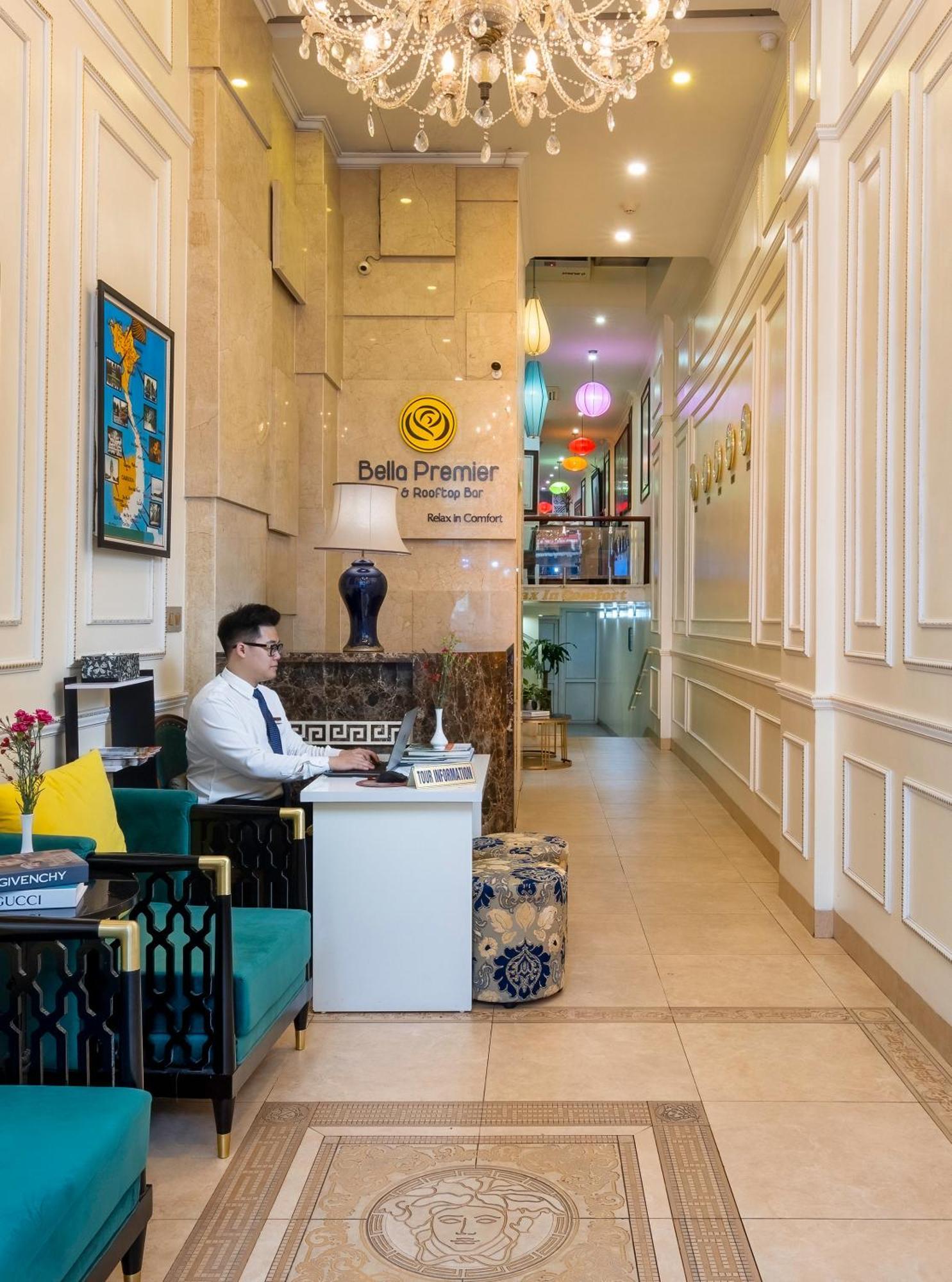 Bella Premier Hotel & Rooftop Skybar Hanoi Exterior photo